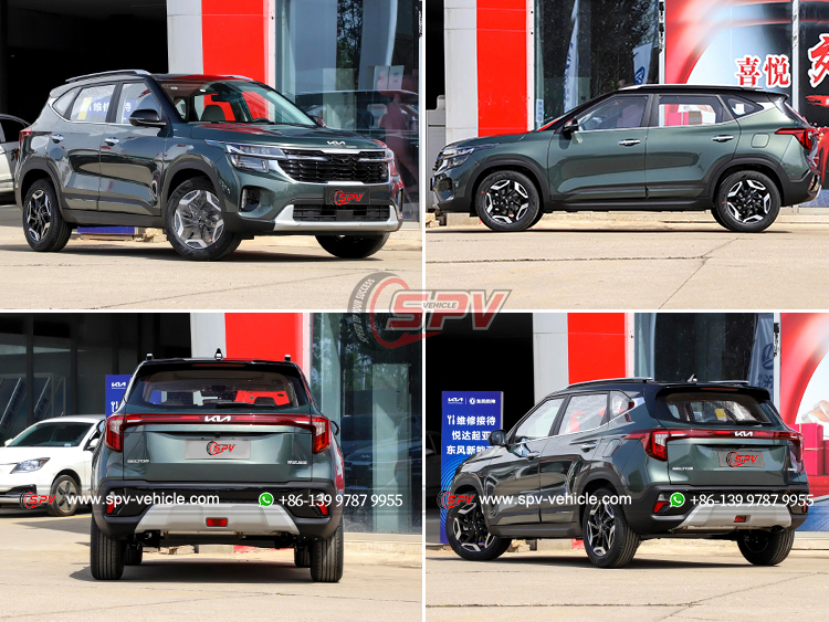 KIA Seltos Passenger Car - Different Side View